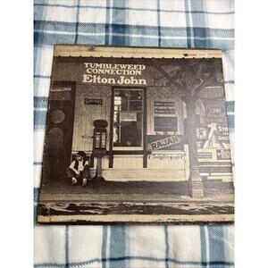 Elton John Tumbleweed Connection Vinyl LP Record 1970 Gatefold Album Booklet Ex
